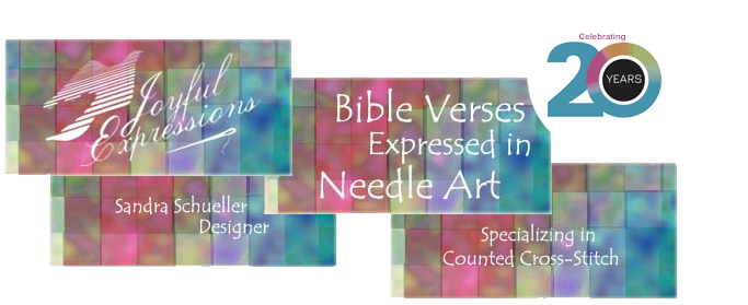 Joyful Expressions Logo - Cross Stitch Bible Verses