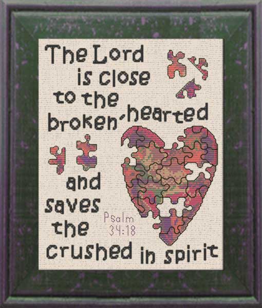 Brokenhearted - Psalm 34:18