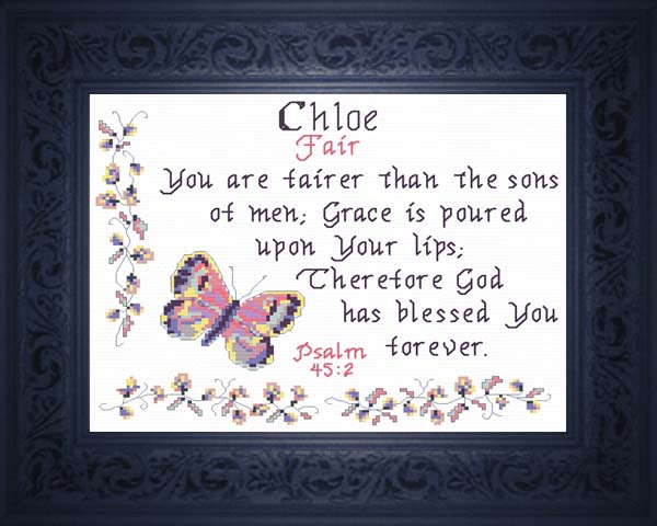 Name Blessings - Chloe