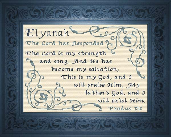 Name Blessings - Elyanah
