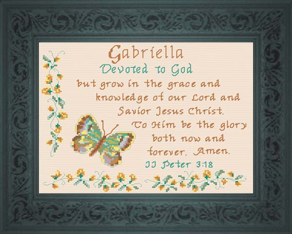 Name Blessings - Gabriella2