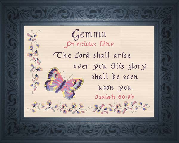 Name Blessings - Gemma
