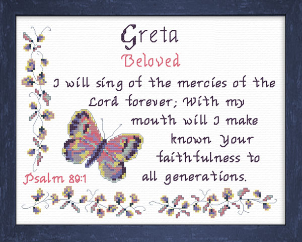 Name Blessings - Greta