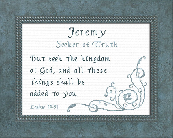 Name Blessings - Jeremy2