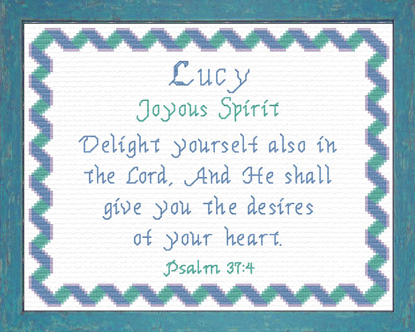 Name Blessings - Lucy
