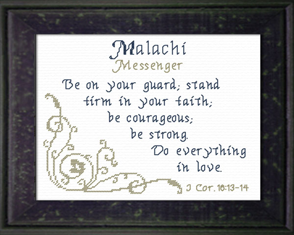 Name Blessings - Malachi