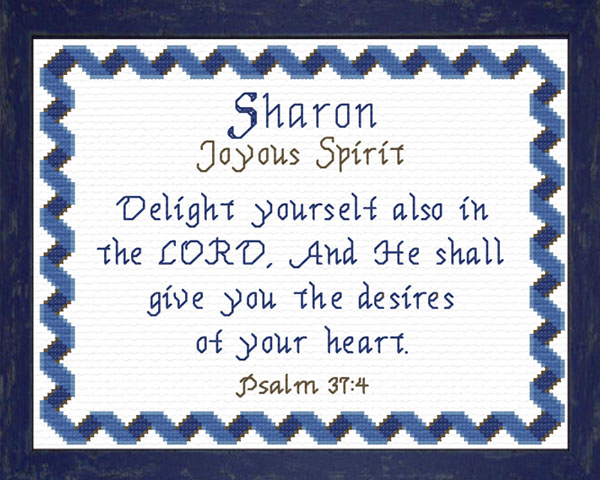 Name Blessings - Sharon