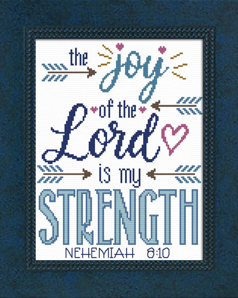 STRENGTH . Nehemiah 8:10