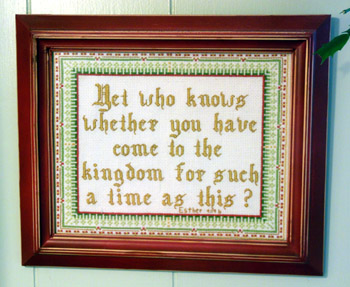 Lettering from Such A Time as This