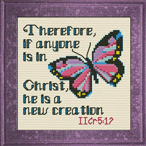 New Creation II Corinthians 5:17 from JoyfulExpressions.us