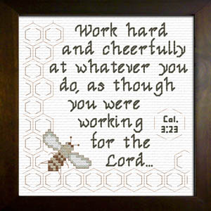 Work for The Lord Colossians 3:23 from JoyfulExpressions.us