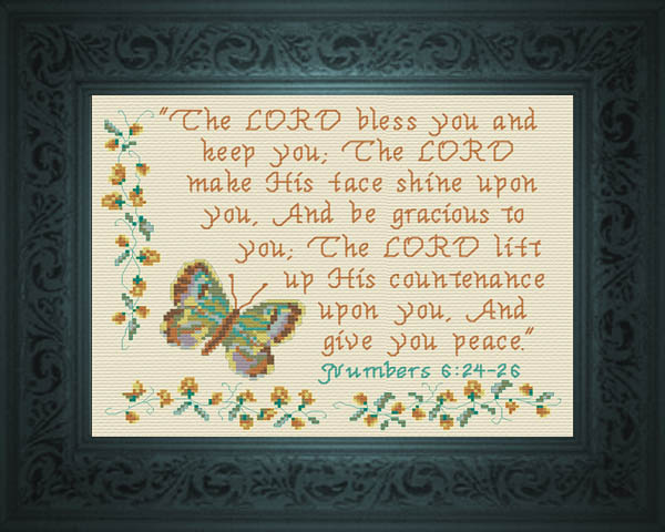 Yellow Butterfly Border