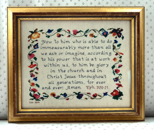 Sample Floral Border Original