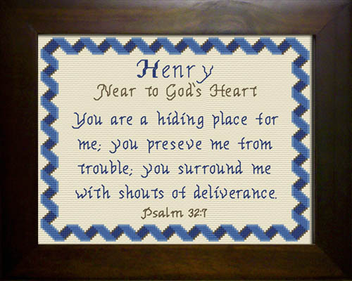 Royal and Brown Landscape Ribbon