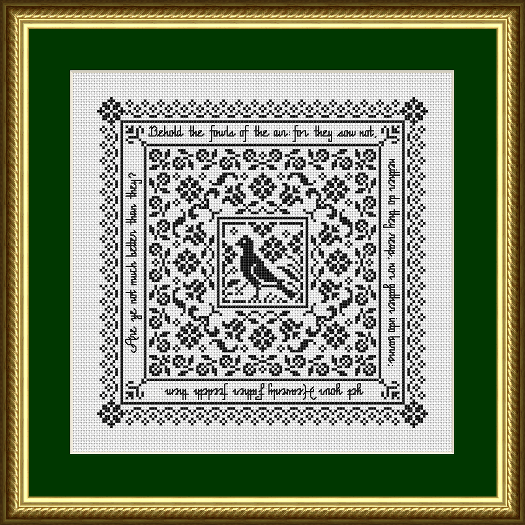 Bird Sampler - Matthew 6:26