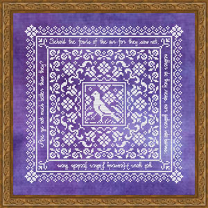 Bird Sampler Matthew 6:26 Bird Sampler Matthew 6:26