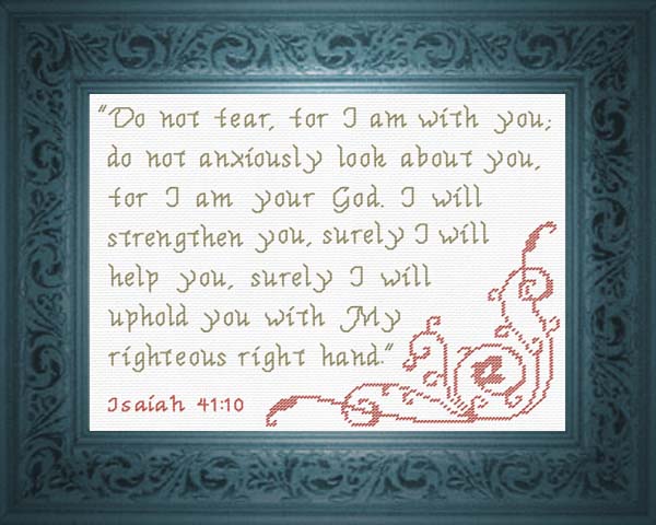 Download I Am With You - Isaiah 41:10 Custom Designs Available To You...