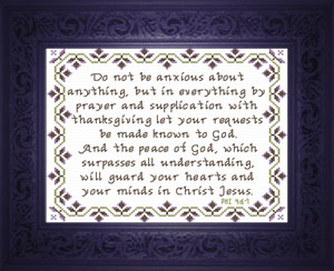 Peace of God - Philippians 4:6-7