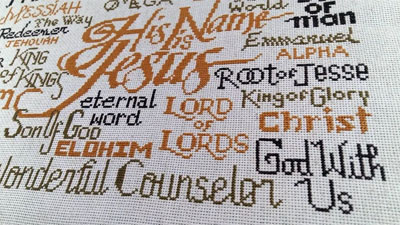 Stitched by Irina in Ukraine