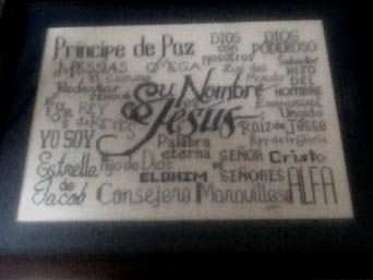 His Name is Jesus photo sent by Sandra Sasser