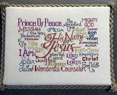 JESUS IN THE GARDEN PRAYING~COUNTED CROSS STITCH PDF PATTERN ONLY 