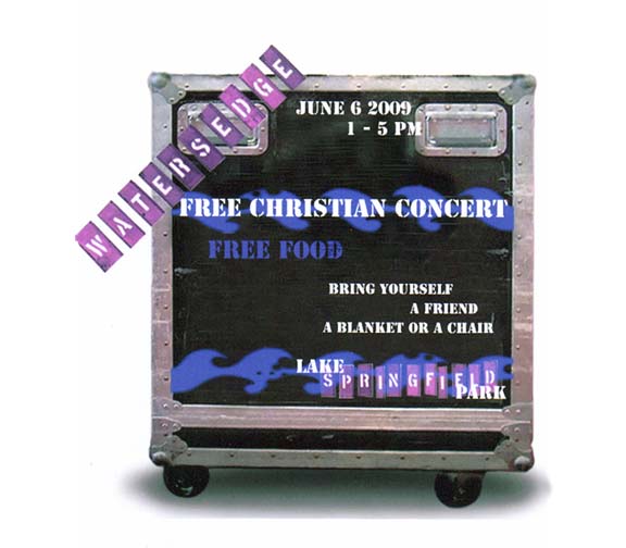 Waters Edge Touring Poster