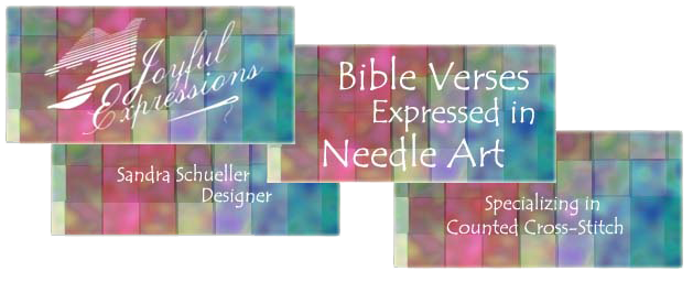 Joyful Expressions Logo - Cross Stitch Bible Verses