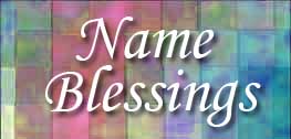 Name Blessings  - Personalized Cross Stitched Names with Bible Verses