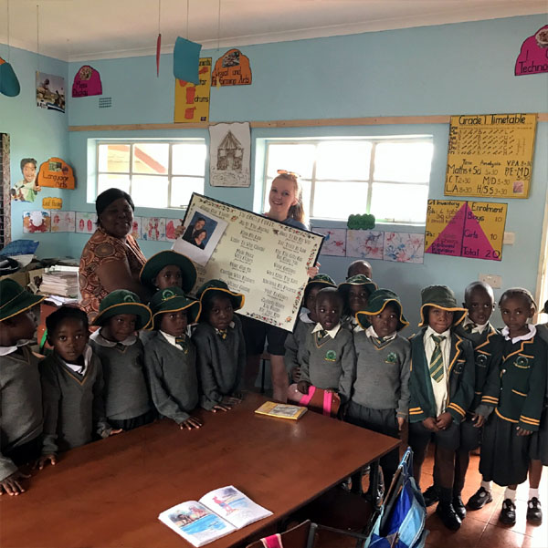 The ABC's of Faith presented to children in Zimbabwe