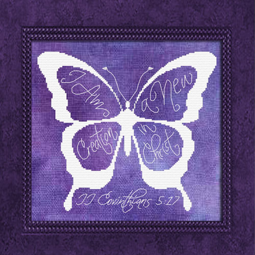 Reliant 5 Purple Butterflies, 12ct.