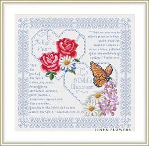 A Mother's Heart - Galations 5:22-23, 25 and Psalm 144:12