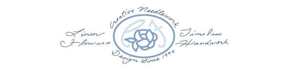 Linen Flowers Timeless Handwork Logo