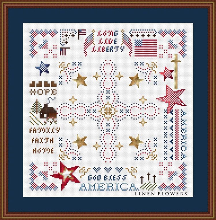 Long Live Liberty from Linen Flowers
