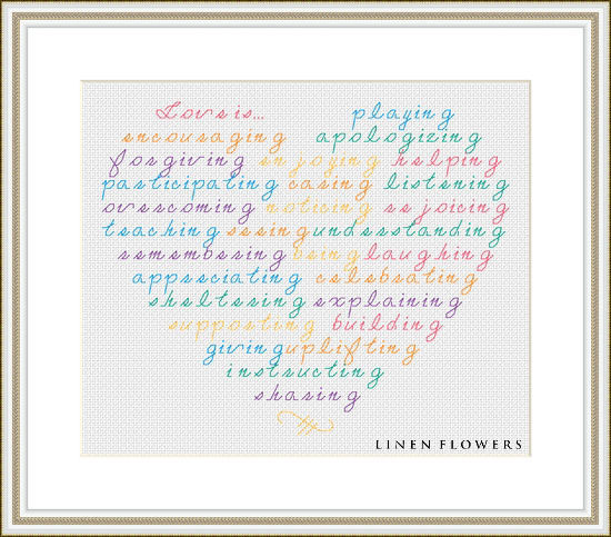 Love Is - Colorful version