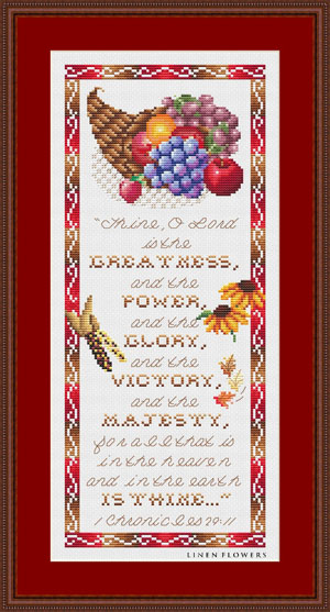 Thine, O Lord - I Chronicles 29:11