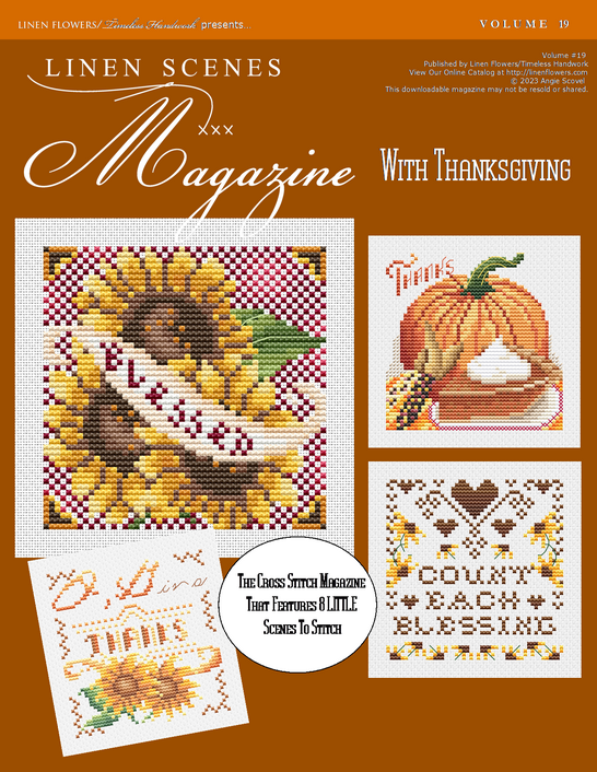 With Thanksgiving Magazine Front Cover