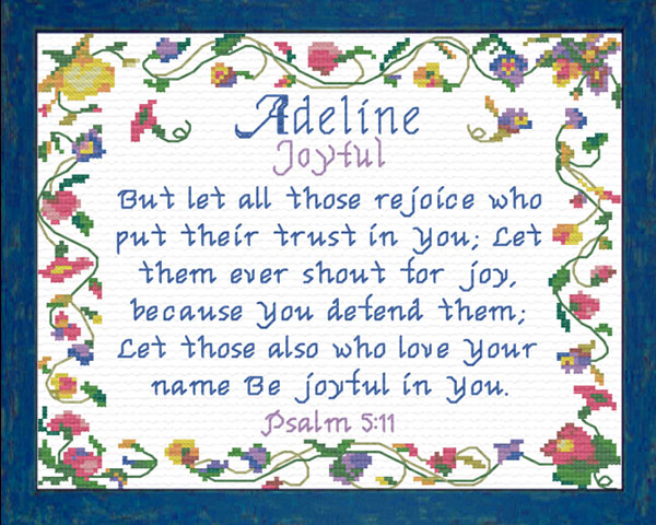 Name Blessings - Adeline