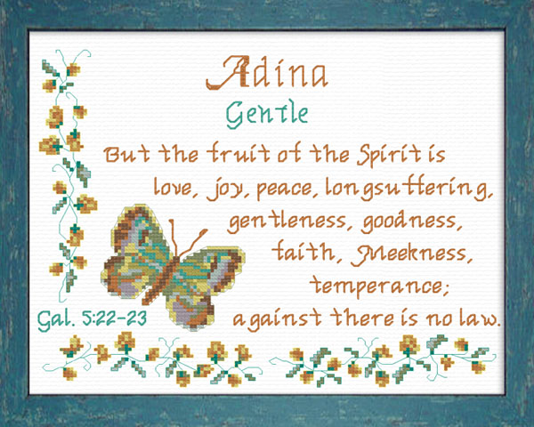 Name Blessings - Adina