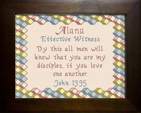Name Blessings - Alana