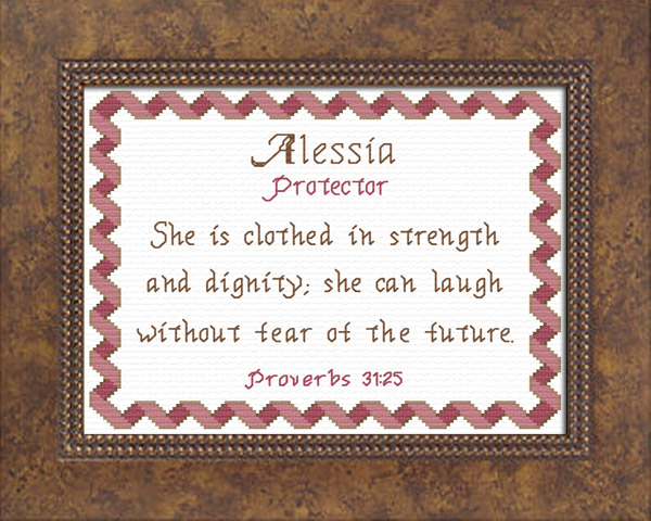 Name Blessings - Alessia