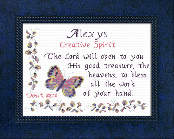 Name Blessings - Alexys2