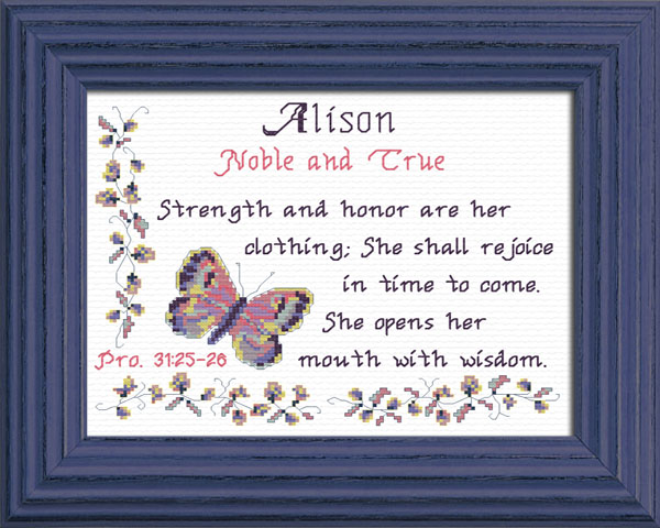 Name Blessings - Alison