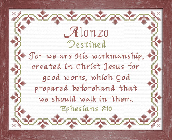 Name Blessings - Alonzo