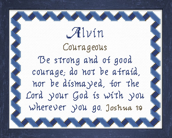 Name Blessings - Alvin