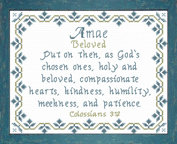 Name Blessings - Amae