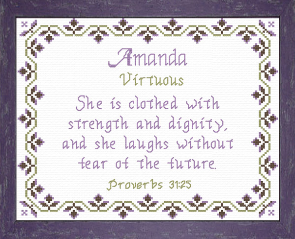 Name Blessings - Amanda3