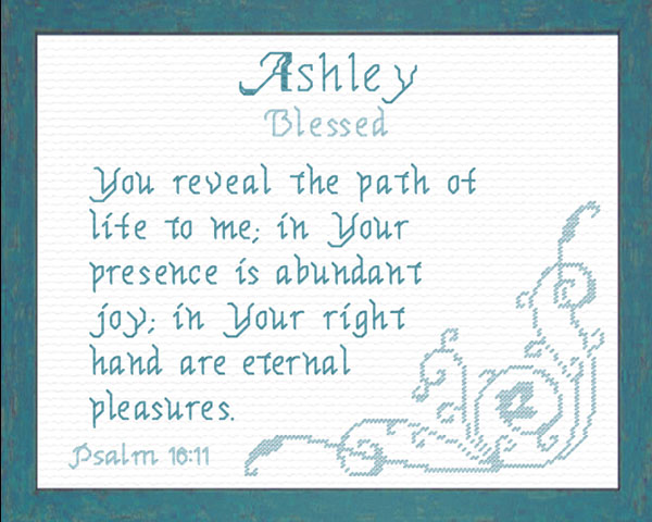 Name Blessings - Ashley