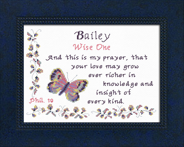 Name Blessings - Bailey