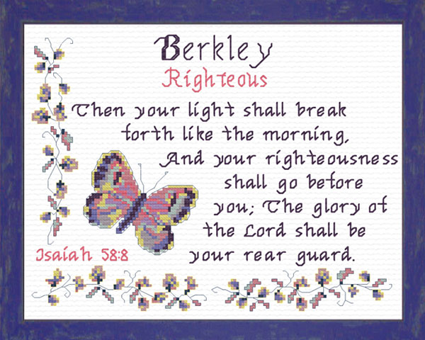 Name Blessings - Berkley