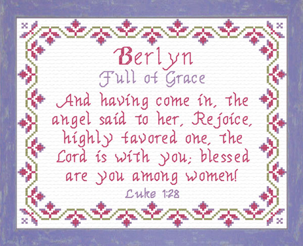Name Blessings - Berlyn